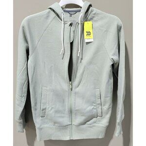 All in Motion Men's Light Green Full Zip Fleece Hoodie -- Size Small 36/37